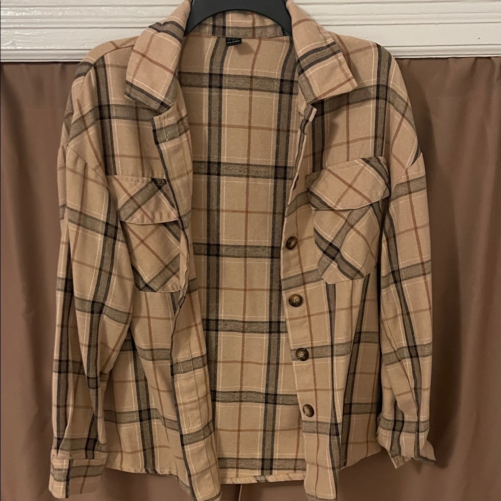 Plaid Brown Flannel